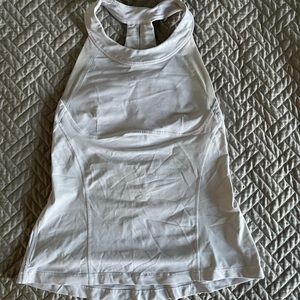 White Lululemon Tank - Size 8
